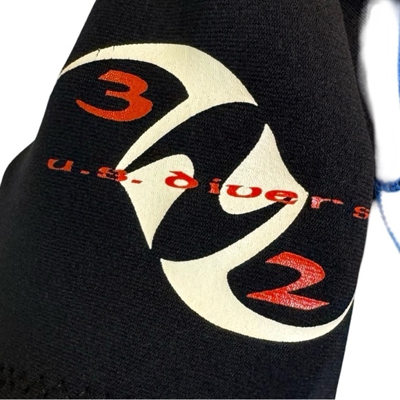 Titanium Warm To The Bone Seal Skin Diving Suit Black and Blue Size L Large - Picture 13 of 16